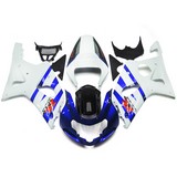 0343 Fairing Suzuki Gsxr1000 K1 K2 00 01 02 Fitings White Blue